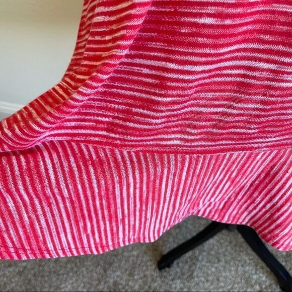 Terra & Sky Red Peplum Top Size 4X - Picture 9 of 13